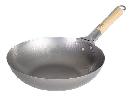 Woks without non-stick coating