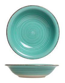 Studio Tavola Deep Plates Summer Green ø 21 cm - 6 Pieces