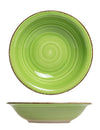 Studio Tavola Diepe Borden Summer Green ø 21 cm - 6 stuks