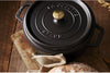 Staub Braadpan / Cocotte - Zwart - ø 24 cm / 3.8 liter