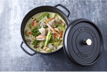 Staub Casserole Cocotte Black - ø 28 cm / 6.7 Liter