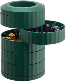 Alessi Plisse Capsule houder - Groen - MDL19