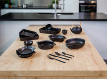 Cosy & Trendy Oven dish Yara - Black - 26 x 24 x 5 cm / 1.75 liters