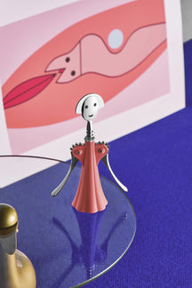 Alessi Corkscrew Anna G. - AM01 P - Pink - by Alessandro Mendini