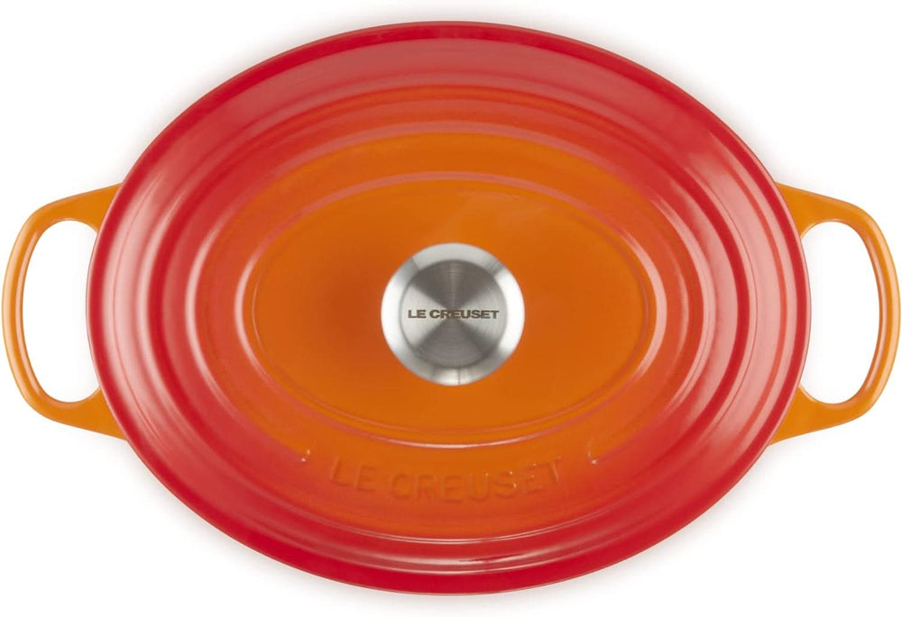 Le Creuset Casserole Oval Signature Volcanic - ø 31 cm / 6.3 Liter