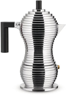 Alessi Percolator Pulcina - MDL02/1 B - Black - 1 cup - by Michele De Lucchi