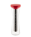 Alessi Cafetiere Mazagran - GIA31 R - Rood - 900 ml - door Giulio Lacchetti