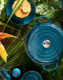 Le Creuset Casserole Signature Deep Teal - ø 24 cm / 4.2 Liter