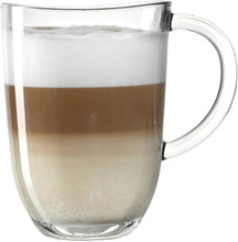 Leonardo Latte Macchiato Glasses Napoli 380 ml + 2 Spoons - Heat Resistant