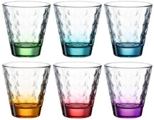 Leonardo Water Glasses Optic 215 ml - 6 Pieces