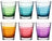 Leonardo Water Glasses Vario Struttura 250 ml - 6 Pieces