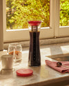 Alessi Cafetiere Mazagran - GIA31 R - Rood - 900 ml - door Giulio Lacchetti