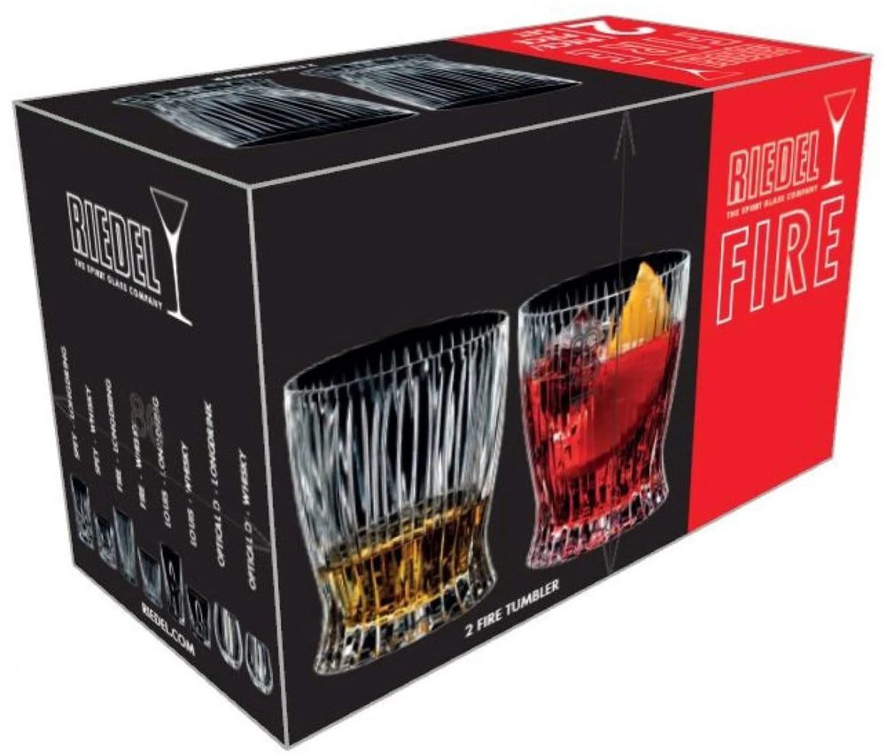 Riedel Whiskey Glazen Fire - 2 stuks