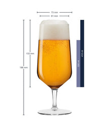 Leonardo Beer Glasses Puccini 410 ml - 6 Pieces