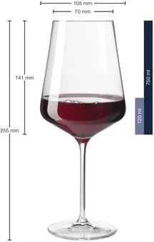 Leonardo Red Wine Glasses Puccini 750 ml - 6 Pieces