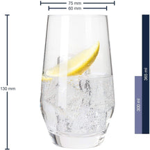 Leonardo Long drink glasses Puccini - 360 ml - 6 pieces