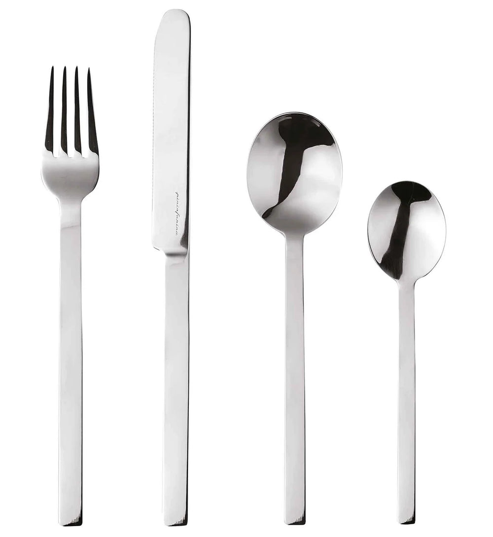 Mepra Cutlery set silent mirror - stainless steel - 24 -piece / 6 people