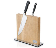 Zassenhaus Magnetic knife block - For 8 to 10 knives - Oak