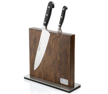 Zassenhaus Magnetic knife block - For 8 to 10 knives - ash wood