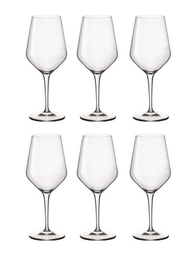 Bormioli Rocco Wine Glasses Electra 440 ml - 6 Pieces