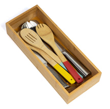 Organic Cutlery Tray - Bamboo - 38 x 15 x 7 cm