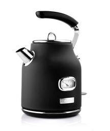 Westinghouse Kettle Retro Collections - 2200 W - liquorice black - 1.7 liter - WKWKH148BK