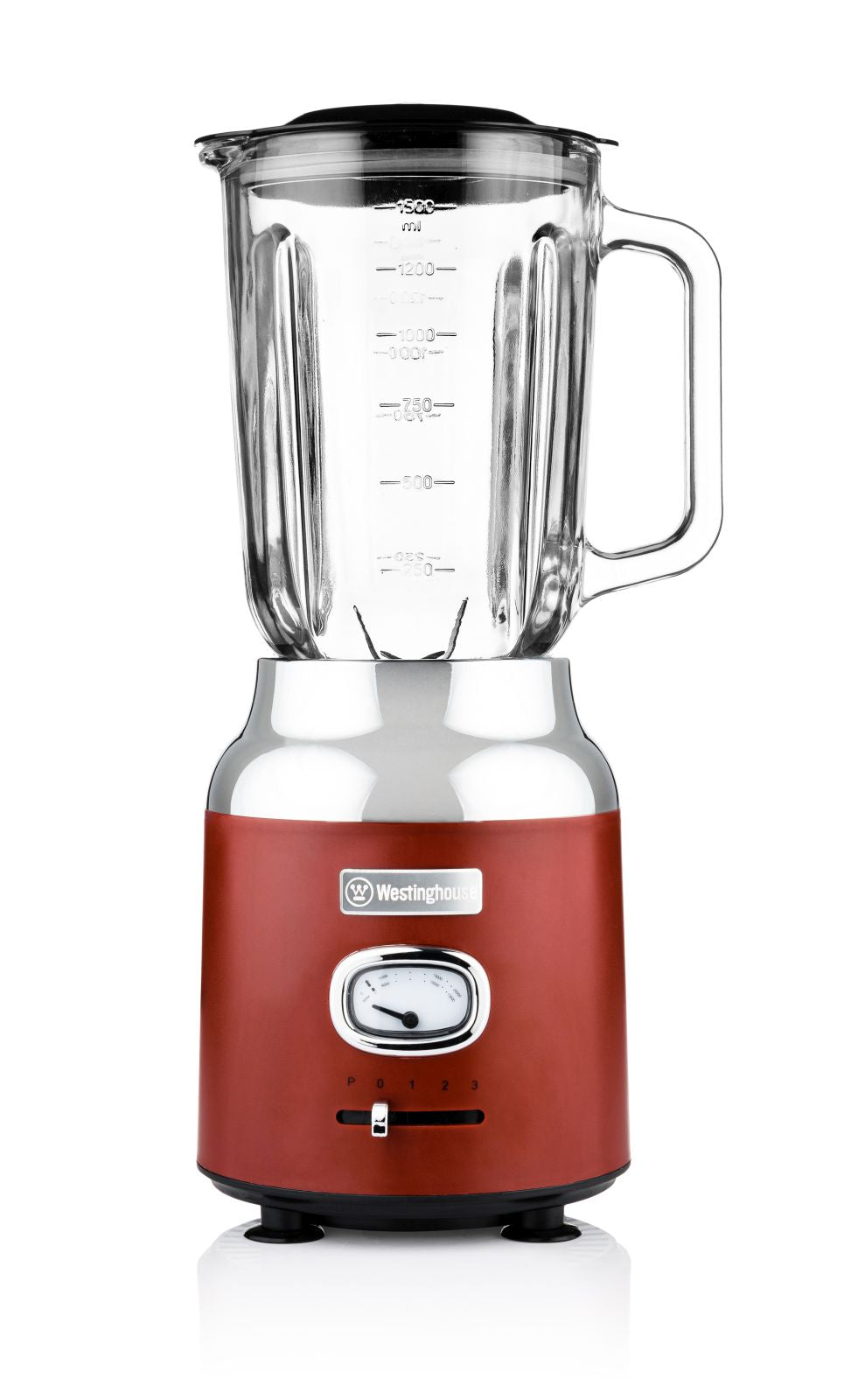 Westinghouse Blender Retro Collections - cranberry red - 1.5 liter - WKBE221RD