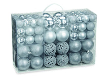 Sareva Kerstballenset Zilver ø 3, 4 en 6 cm - 100 stuks