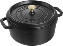 Staub Casserole Cocotte Black - ø 24 cm / 3.8 Liter