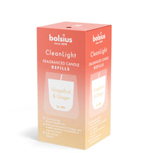 Bolsius Refill - for Clean Light - Grapefruit & Ginger - 2 Pieces