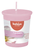 Bolsius Scented Candle / Refill - for candle holder - True Scents Magnolia - 5 cm / ø 4.5 cm