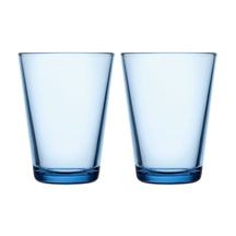 Iittala Long Drink Glasses Kartio Aqua 400 ml - 2 Pieces