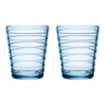 Iittala Glas Aino Aalto - Aqua - 220 ml - 2 stuks