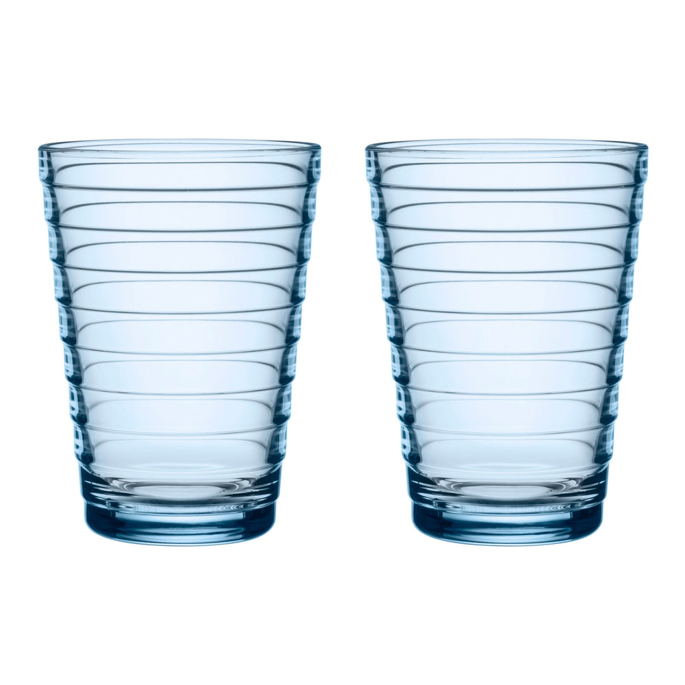 Iittala Glas Aino Aalto - Aqua - 330 ml - 2 stuks