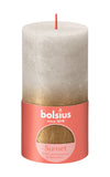 Bolsius Stompkaars Sunset Sandy Grey - 13 cm / ø 7 cm