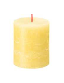 
Bolsius Pillar Candle Rustic Sunny Yellow - 8 cm / ø 7 cm