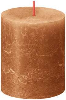 
Bolsius Pillar Candle Rustic Spice Brown - 8 cm / ø 7 cm