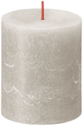 
Bolsius Pillar Candle Rustic Sandy Grey - 8 cm / ø 7 cm