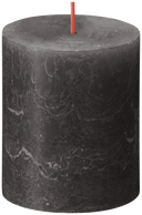 Bolsius Pillar Candle Rustic Stormy Grey - 8 cm / ø 7 cm