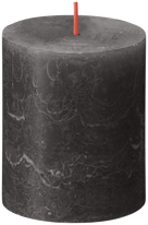 Bolsius Blunt Candle Rustic Stormy Grey - 8 cm / ø 7 cm