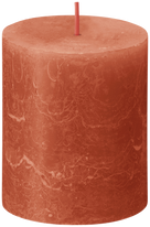 Bolsius Stem candle Rustic Earthy Orange - 8 cm / ø 7 cm