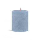 Bolsius Pillar Candle Rustic Sky Blue - 8 cm / 7 cm