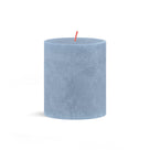 Bolsius Blunt Candle Rustic Sky Blue - 8 cm / 7 cm