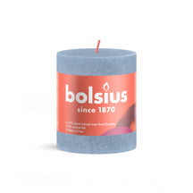 Bolsius Pillar Candle Rustic Sky Blue - 8 cm / 7 cm