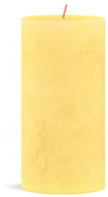 
Bolsius Pillar Candle Rustic Sunny Yellow - 13 cm / ø 7 cm