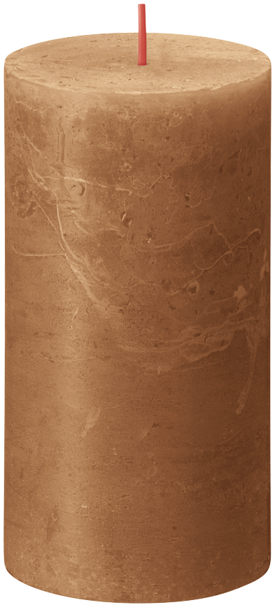 
Bolsius Pillar Candle Rustic Spice Brown - 13 cm / ø 7 cm