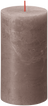 
Bolsius Pillar Candle Rustic Taupe - 13 cm / ø 7 cm