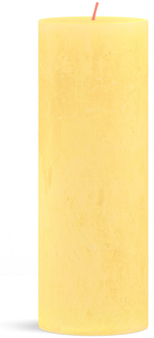 
Bolsius Pillar Candle Rustic Sunny Yellow - 19 cm / ø 7 cm