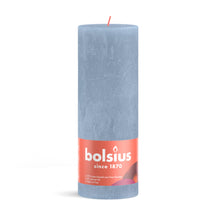 
Bolsius Pillar Candle Rustic Sky Blue - 19 cm / ø 7 cm