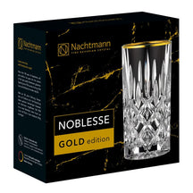 Nachtmann Long Drink Glasses Noblesse Gold - 375 ml - 2 Pieces